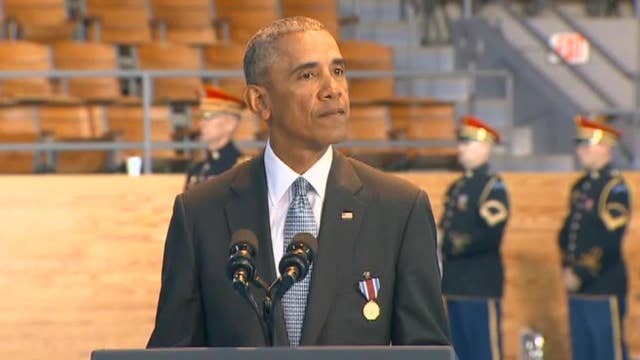 Obama: The US military reminds us that we are one team 
