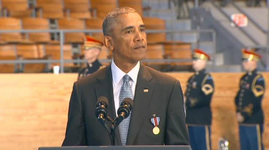 Obama: The US military reminds us that we are one team 