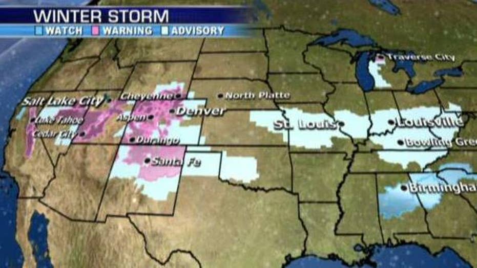 Winter Storm Warnings Issued As Wintry Mix Threatens South Fox News