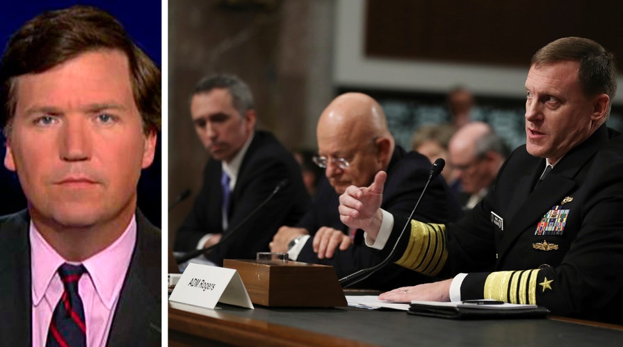 Tucker Carlson on the Senate hearing of top Intel. chiefs