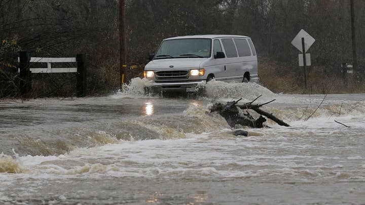 Heavy rain causes major flooding in California, Nevada