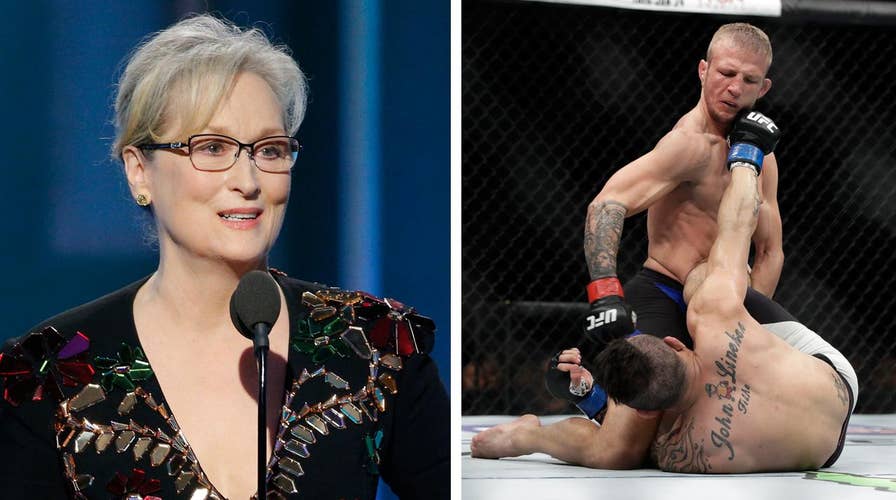 Meryl Streep also disses NFL, MMA in Trump speech