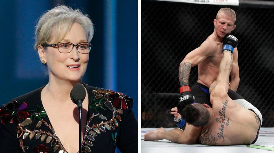 Meryl Streep also disses NFL, MMA in Trump speech