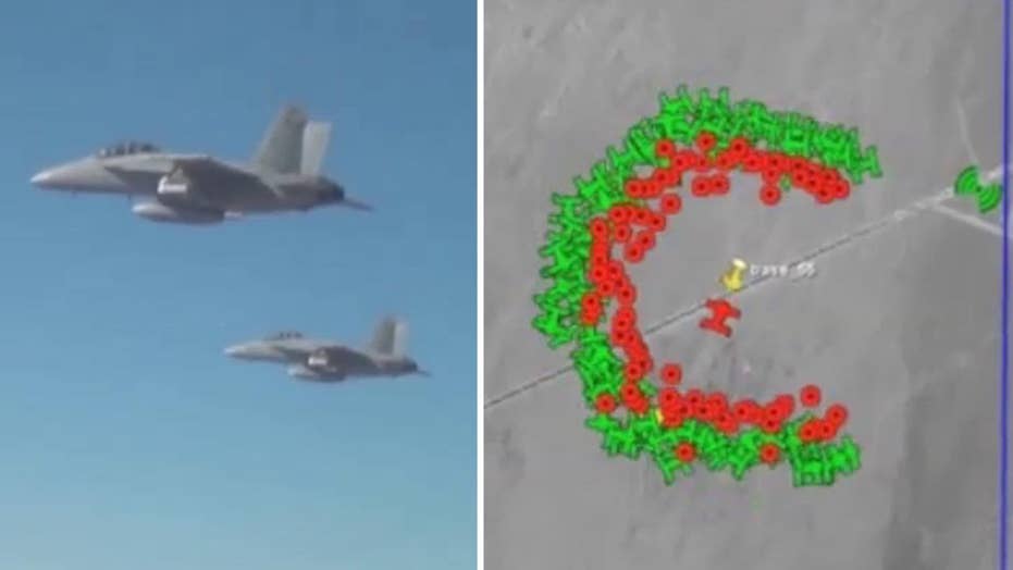 Video shows fighter jets launch swarm of tiny drones Fox News