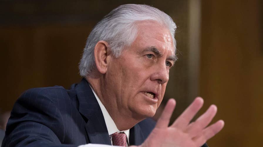 Tillerson: I would not use the term 'war criminal' for Putin