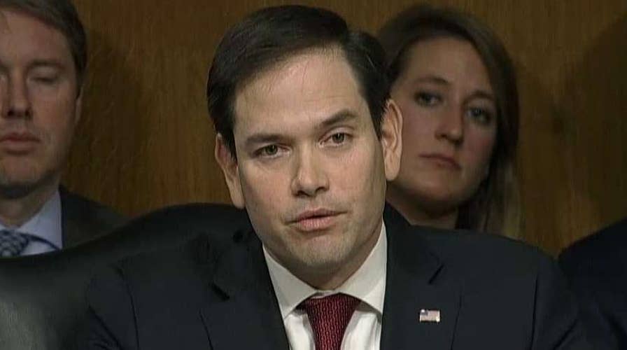 Rubio probes Tillerson's beliefs on Russia during hearing
