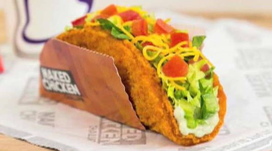 Taco Bell unveils new fried chicken taco shell