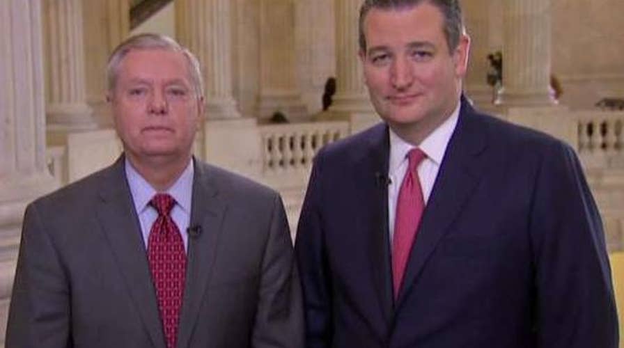 Ted Cruz and Lindsey Graham push bill that supports Israel