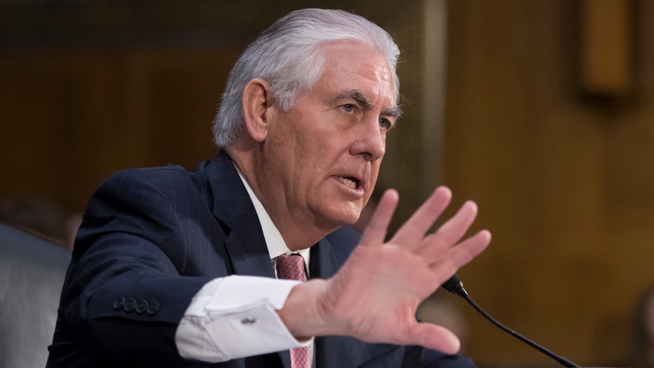 Rex Tillerson grilled during confirmation hearing