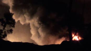 Syria says Israeli airstrikes land near airport west of Damascus