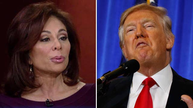 Judge Jeanine: I've never seen a president treated this way