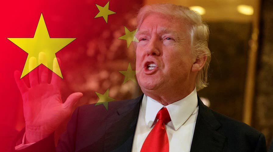 China pushes back against President-elect Trump