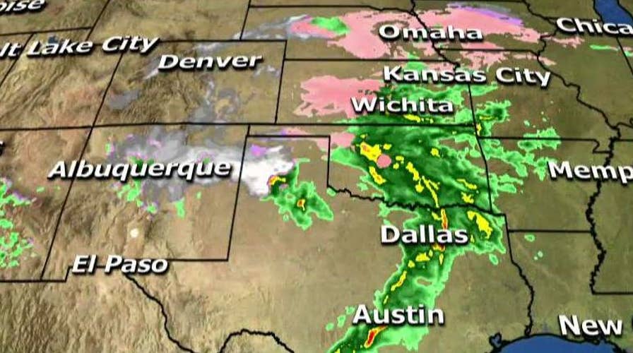 National forecast for Monday, January 16