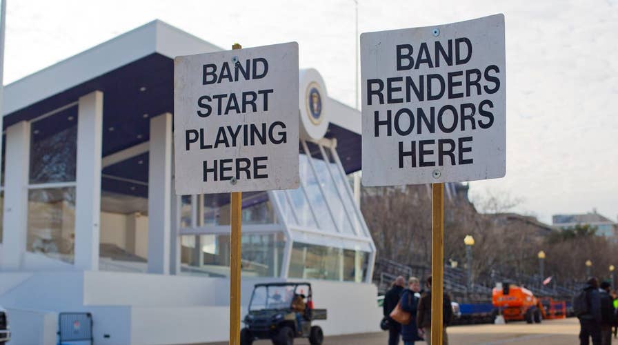 Inauguration preparations under way in Washington