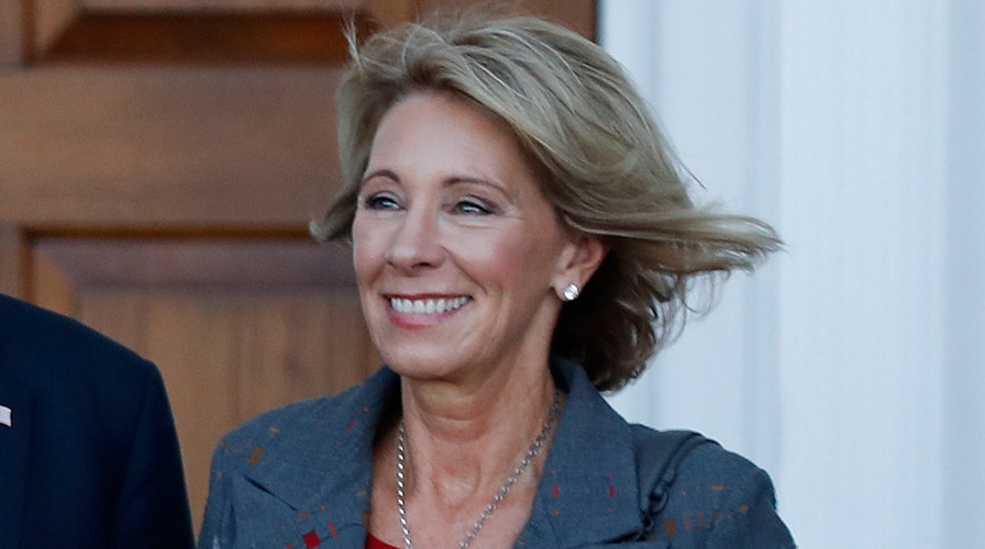 Dems target Secretary of Education nominee Betsy DeVos