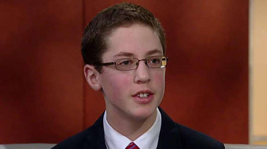 13-year-old history buff pens educational book series