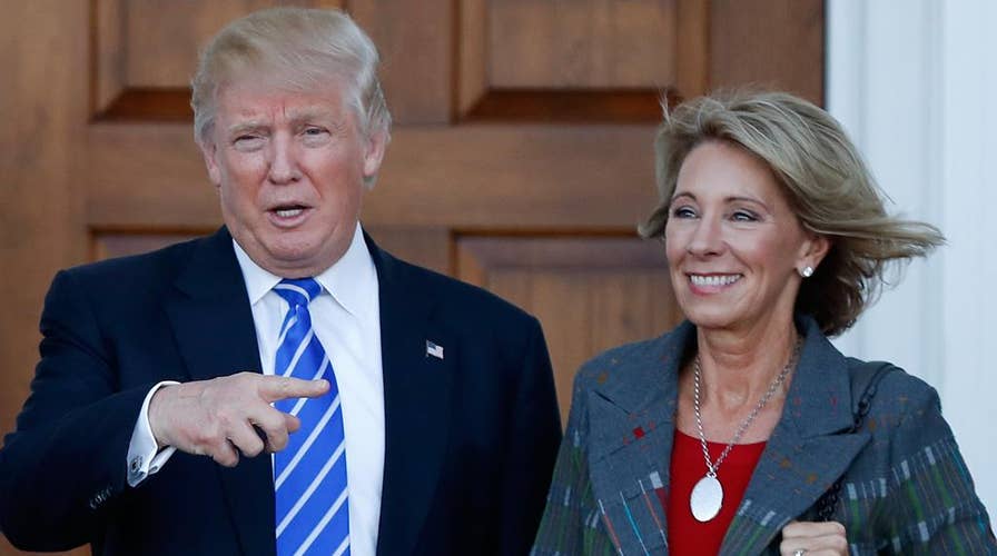 Betsy DeVos faces Congressional critics on Capitol Hill