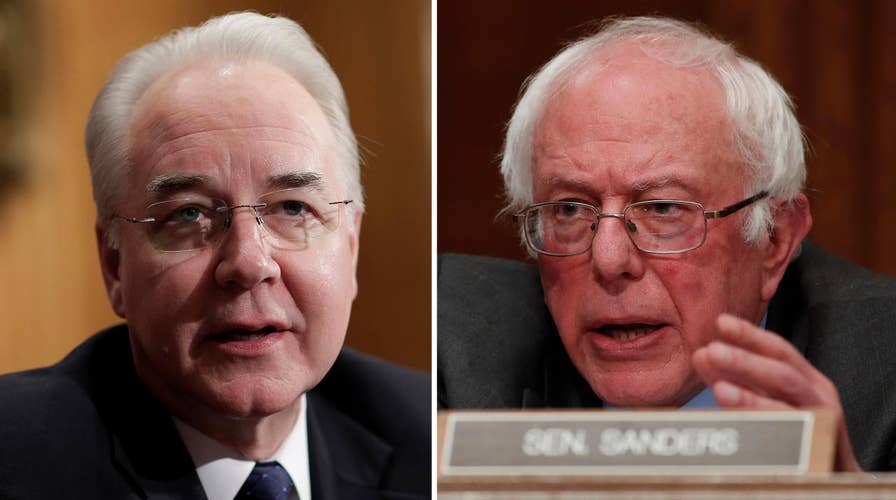 Is health care a right? Bernie Sanders challenges Tom Price