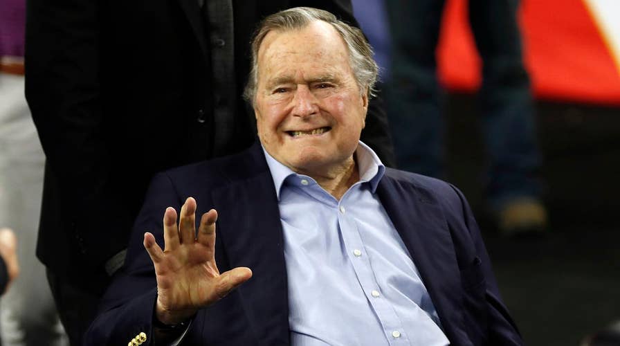 Hospital says George HW Bush 'responding well' to treatments