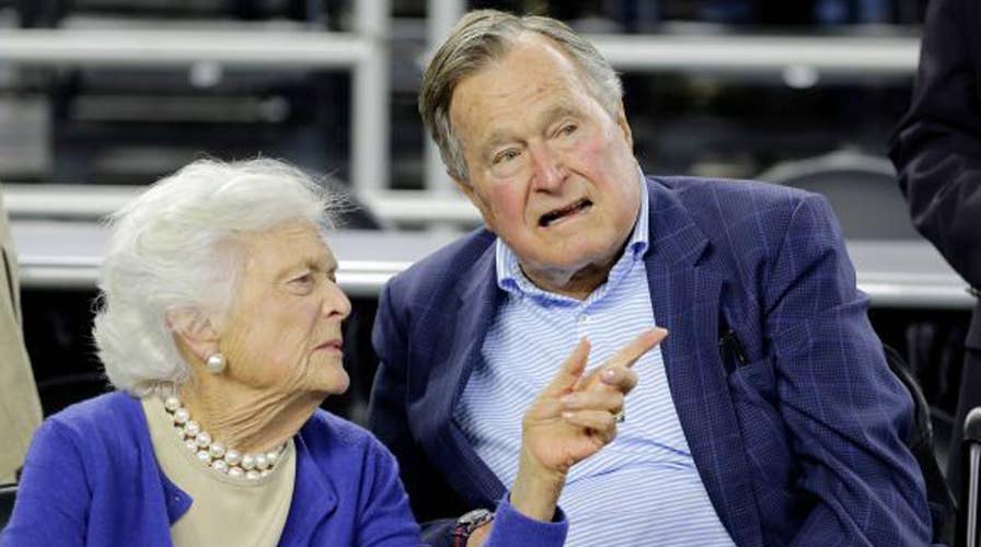 George H. W. Bush moved to ICU, Barbara Bush hospitalized