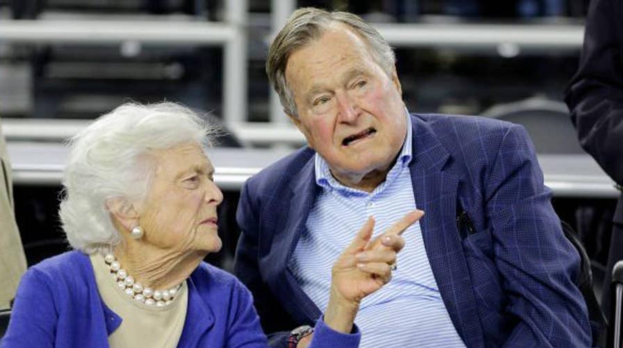 George H. W. Bush moved to ICU, Barbara Bush hospitalized