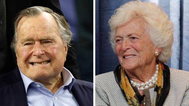 Former President George Hw Bush And His Wife Hospitalized On Air