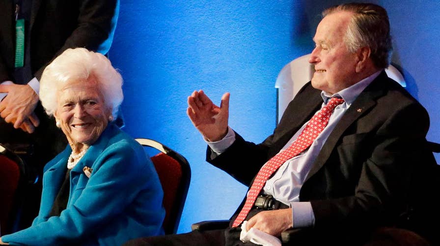 George HW Bush, Barbara Bush hospitalized