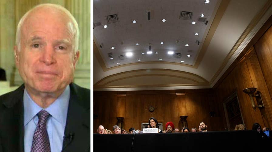 Sen. McCain: Democrats have slowed Trump confirmations