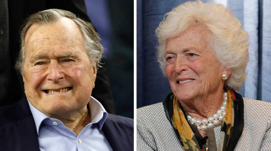 Former President George H.W. Bush and his wife hospitalized