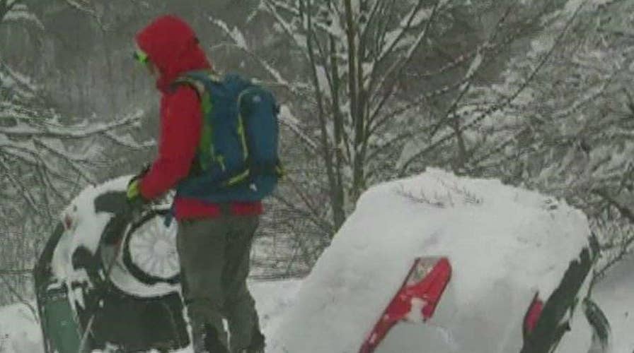 Italian hotel buried by snow after avalanche