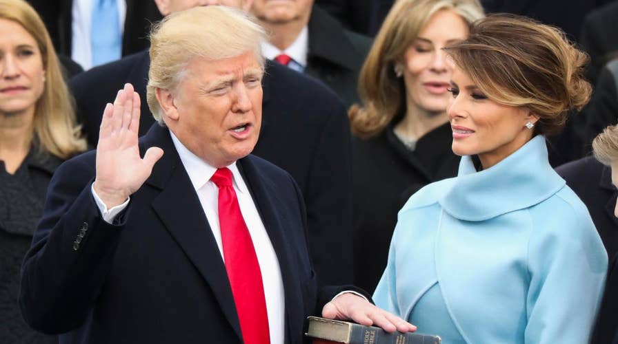 Donald Trump sworn in as 45th president