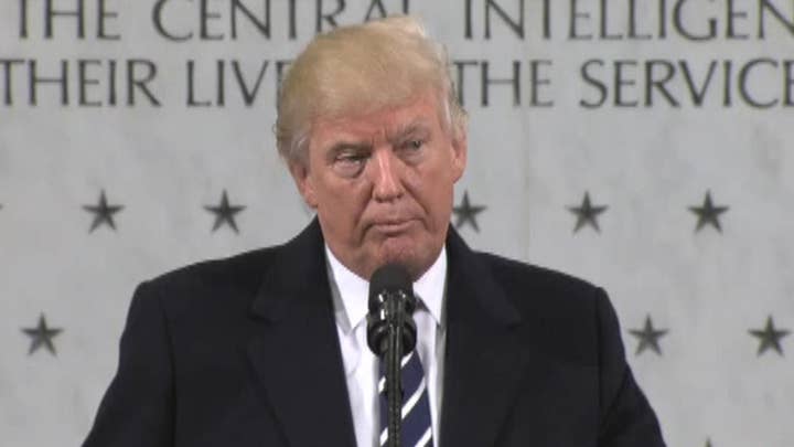 President Trump to CIA: I am so behind you