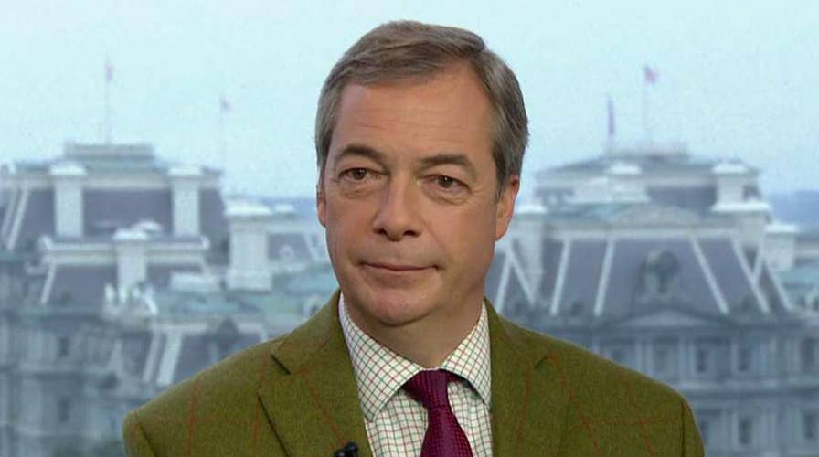 Anti-Trump protesters gather in London