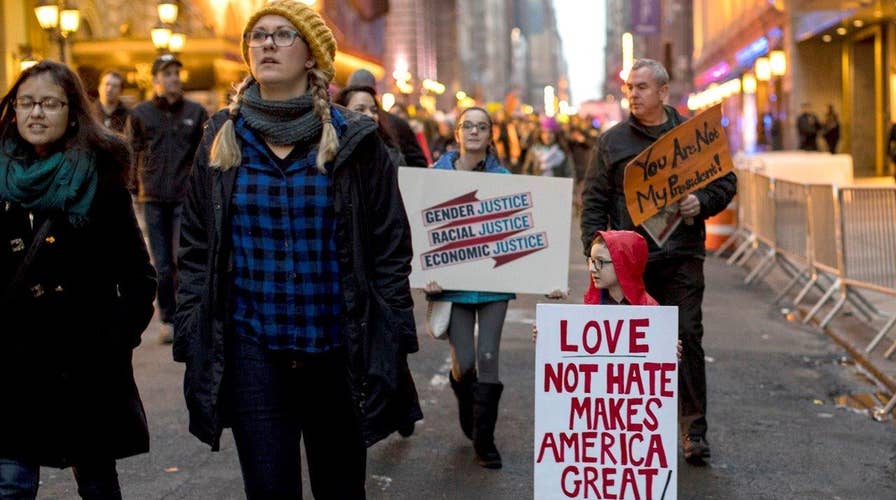 Thousands protest in president's hometown