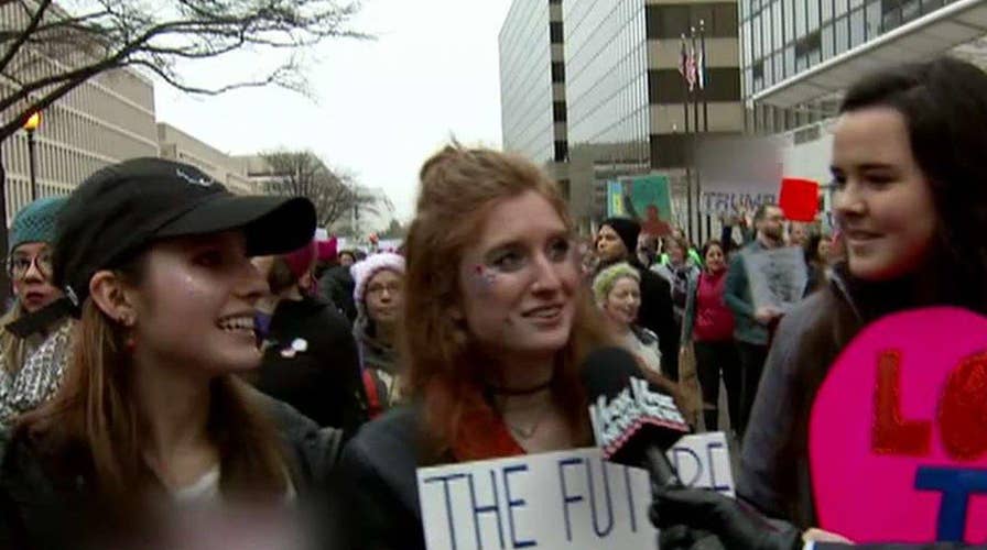 'Watters' World' is there as women march on Washington