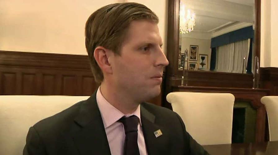 Eric Trump on his father's inaugural address