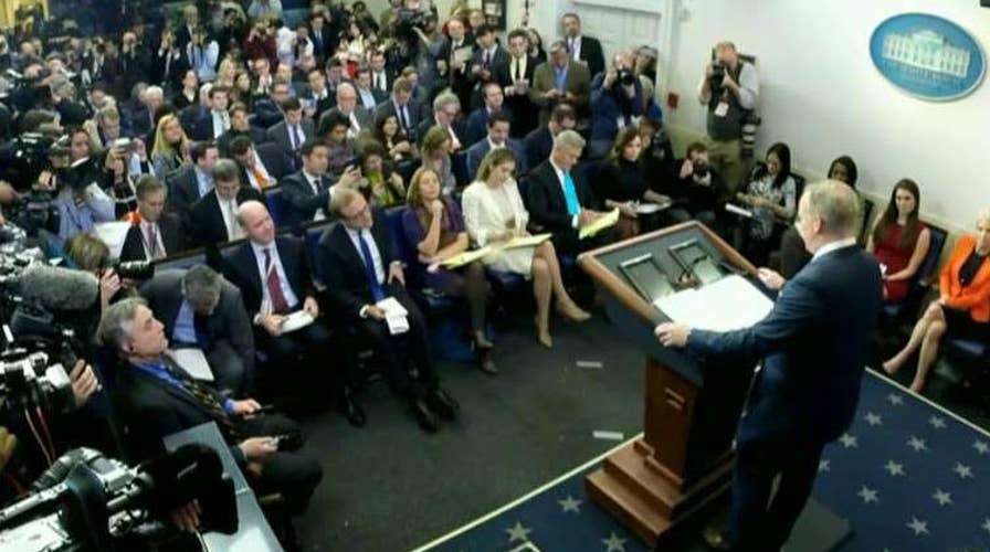 Trump White House looks to reset relationship with media