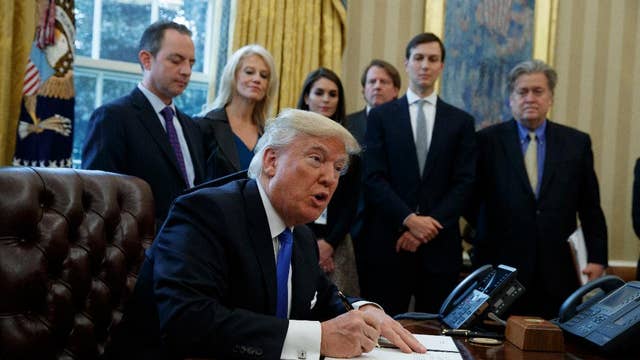 Trump signs exec. orders for Dakota Access Pipeline