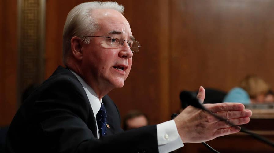 Ethics questions raised over Trump's pick for HHS secretary
