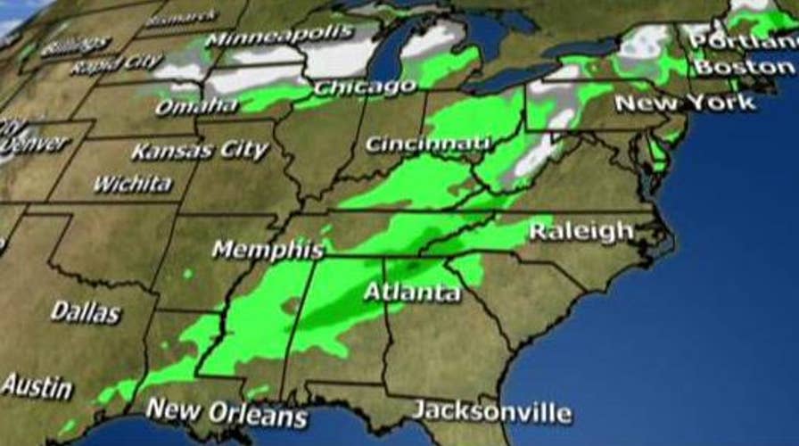 National forecast for Wednesday, January 25