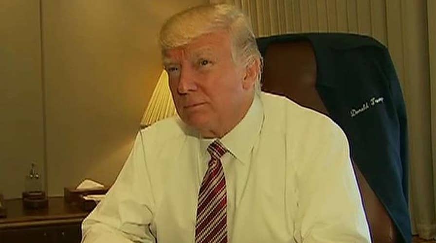 President Trump on Air Force One: Very special plane