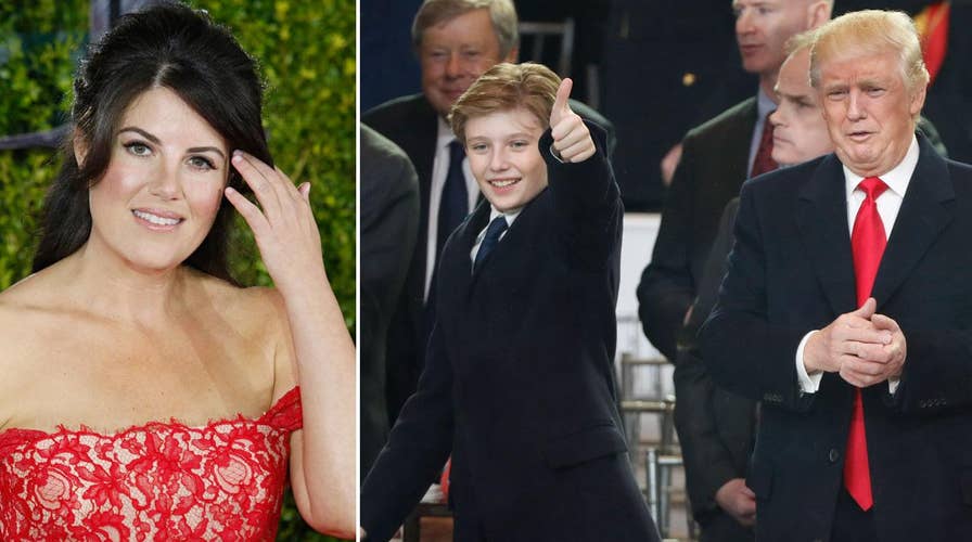 Monica Lewinsky comes to Barron Trump’s defense