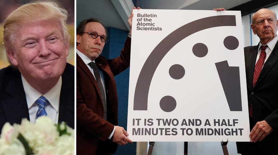 Scientists advance Doomsday Clock 'thanks to Trump'