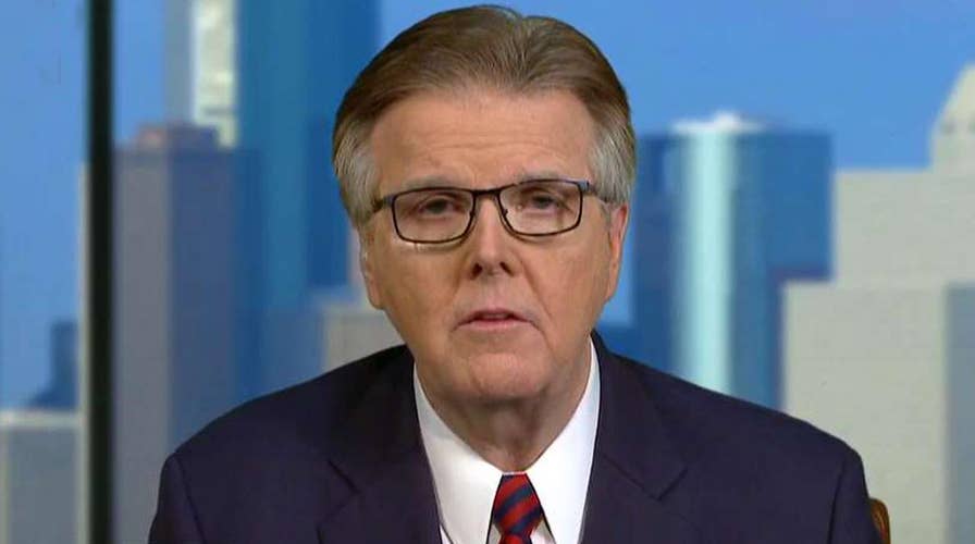 Dan Patrick fires back those in GOP criticizing border wall