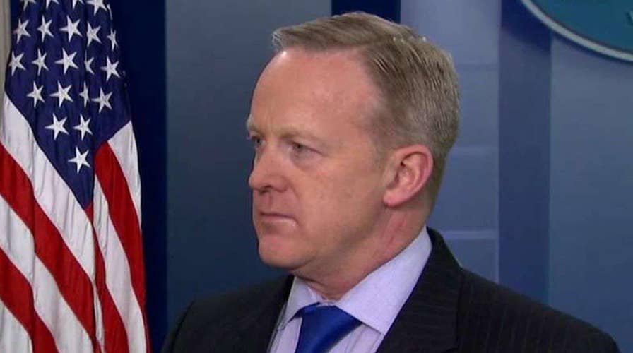 Spicer's battle with the press