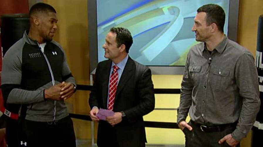 Wladimir Klitschko, Anthony Joshua talk about title fight