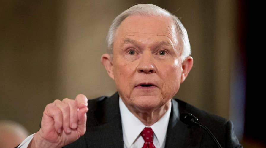 War of words on Capitol Hill over AG nominee Sessions