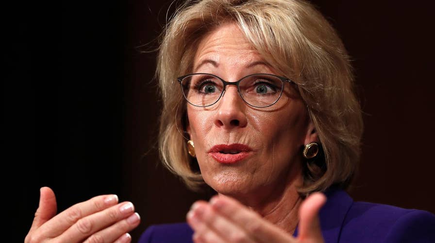 Dems team up with teachers unions against DeVos