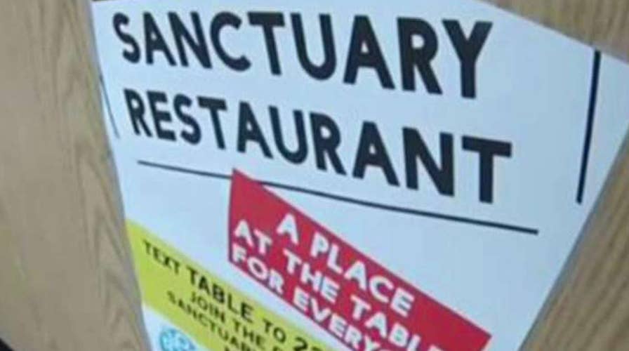 Movement growing for 'sanctuary restaurants'