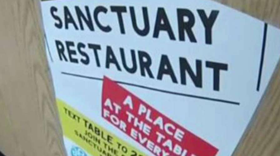 Movement growing for 'sanctuary restaurants' 